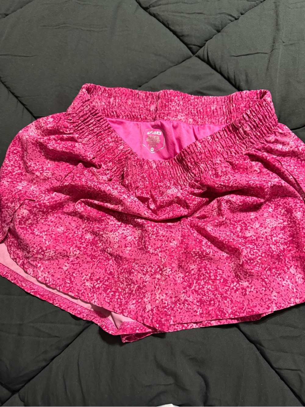 Oasis Hot Pink Printed Athletic Shorts